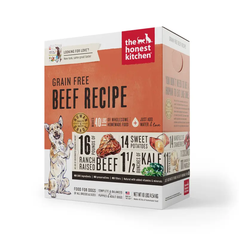 Honest Kitchen Grain Free Beef Recipe