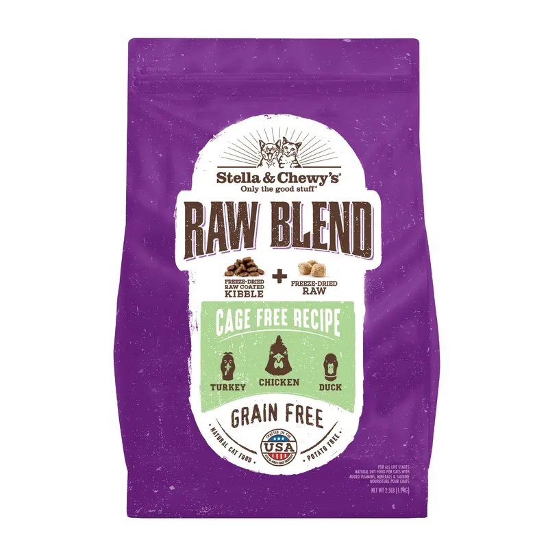 Stella & Chewy's Cat Raw Blend Cage-Free Poultry Recipe