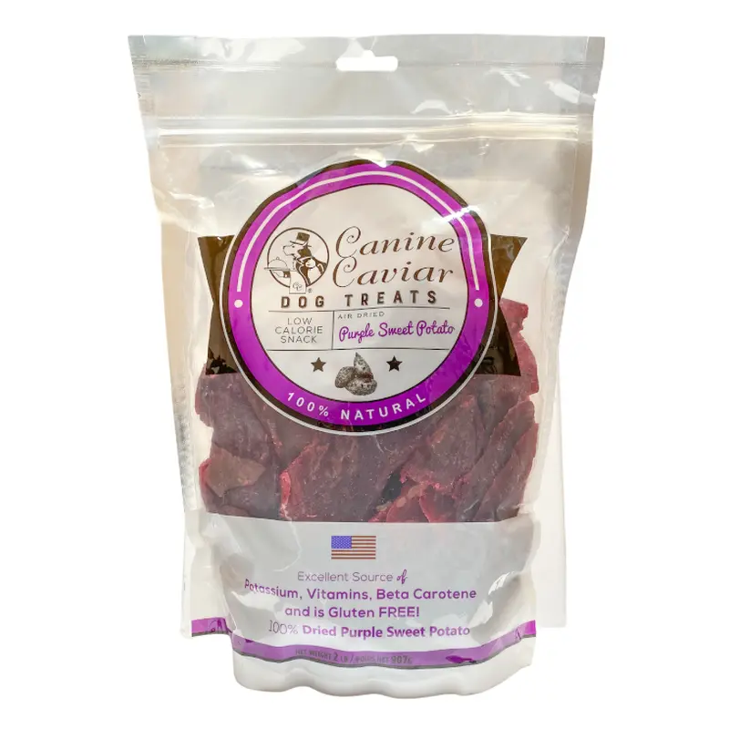 Canine Cavial Dried Purple Sweet Potatos 32oz