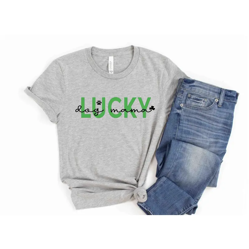St Patricks Day Shirt People Shirts Printed Tshirt Human Dog Gear St Paddys Day