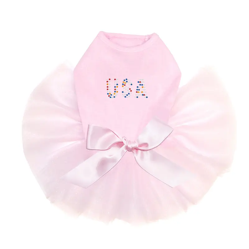 USA (Multicolor Rhinestones) - Custom Tutu