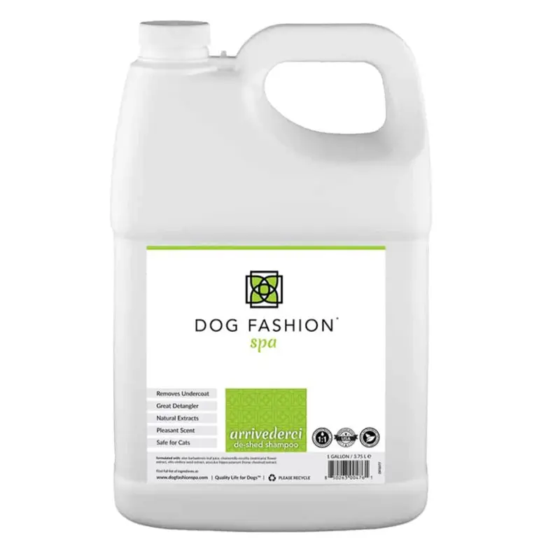 Arrivederci De-Shedding Shampoo Gallon by Dog Fashion Spa