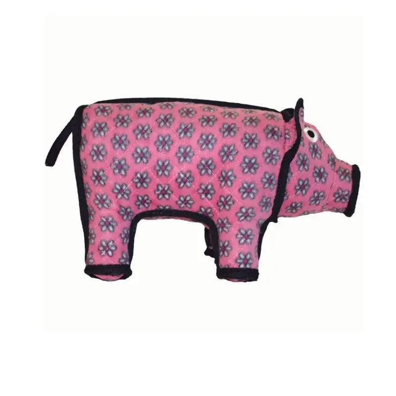 Tuffy's Barnyard Polly Pig Plush Dog Toy