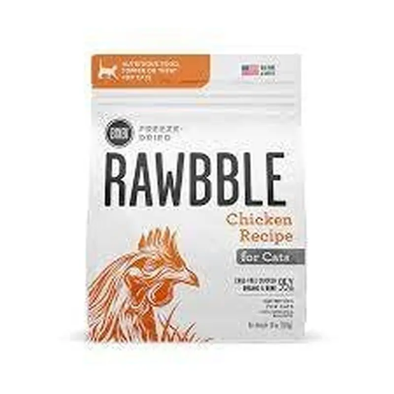 Bixbi Rawbble Freeze-Dried Cat Food 10oz Chicken