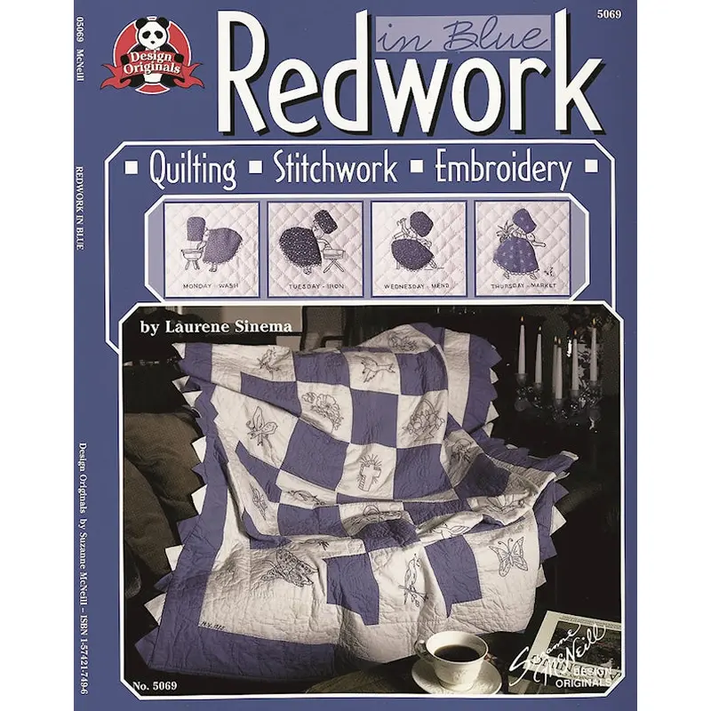 Redwork In Blue