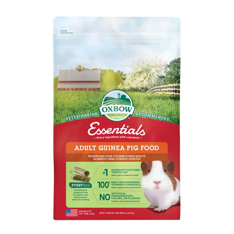 Oxbow Essentials Cavy Cuisine Adult Guinea Pig Dry Food  5 lbs.
