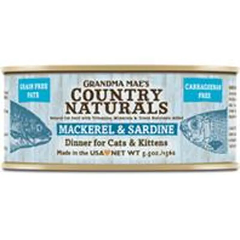 Grandma Mae's 5.5 oz Country Naturals Grain Free Cat & Kitten Pate Food