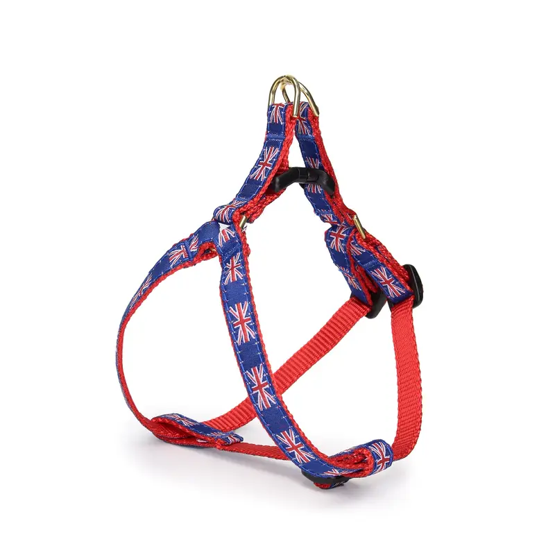 Union Jack Small Breed Dog Harness