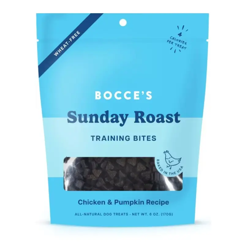 Bocce's Training Bites Sunday Roast Chicken & Pumpkin 6 oz.