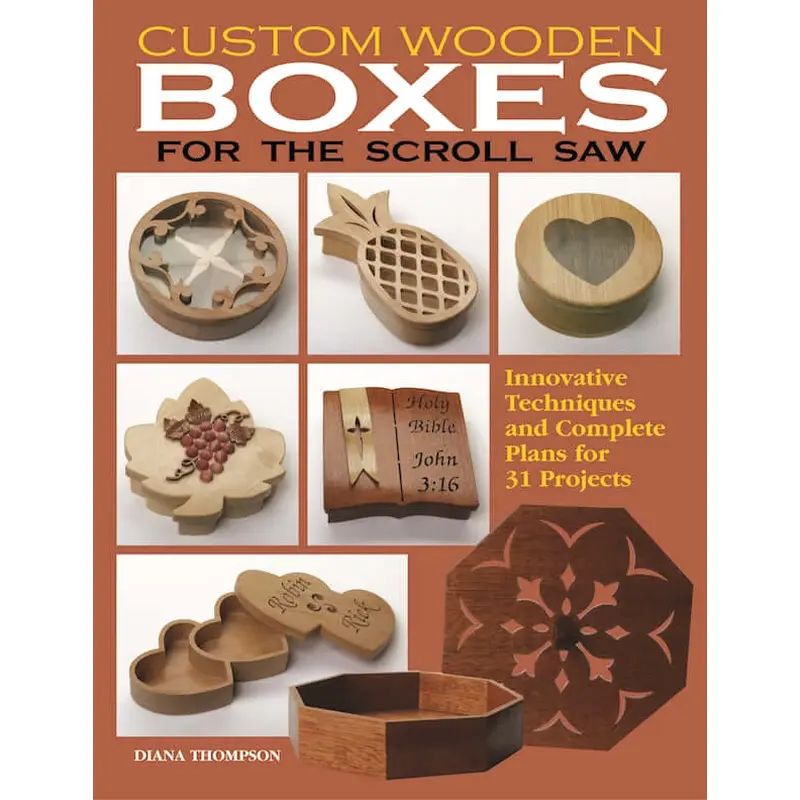 Custom Wooden Boxes for the Scroll Saw