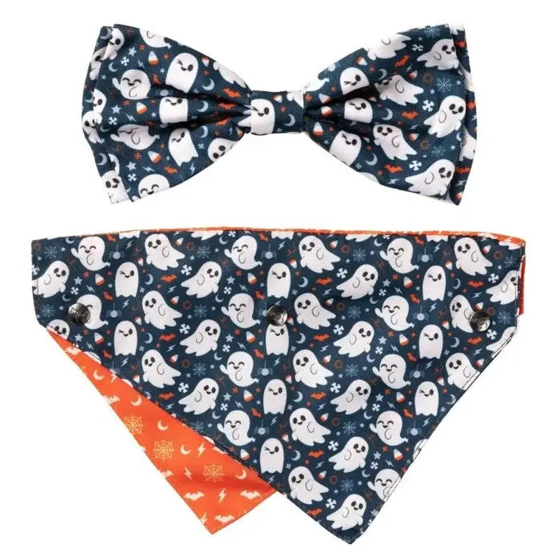 Fuzzyard That's The Spirit Dog Bowtie Bandana 2 Pack Small