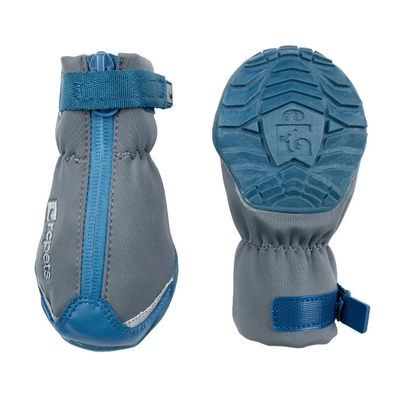 RC Pets Arctic Boot Dark Grey Arctic Blue XS 1.75" Back Paw 2" Front Paw
