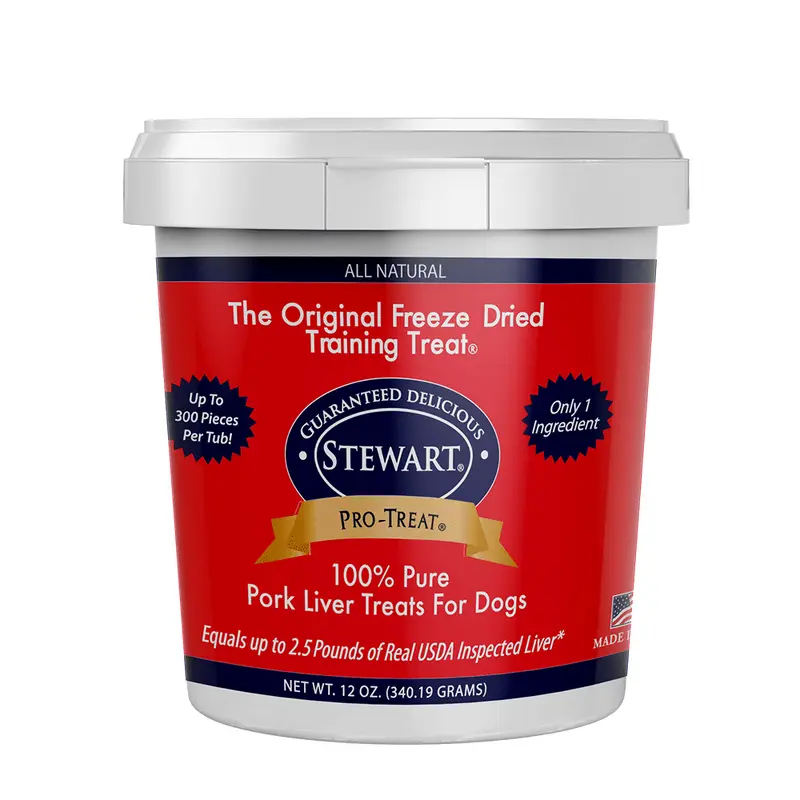 Stewart Pro-Treat Freeze Dried Pork Liver Treats