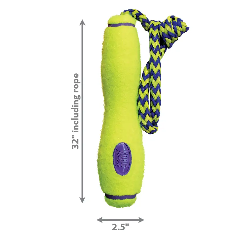 Kong Dog Toy AirDog Fetch Stick with Rope Large
