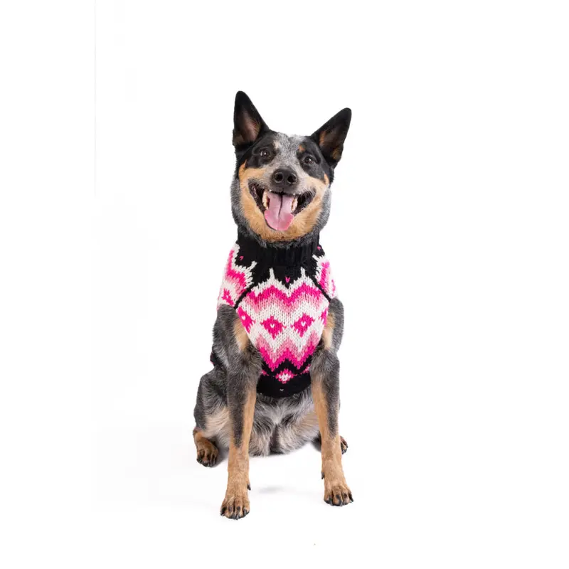 Artic Pink Dog Sweater