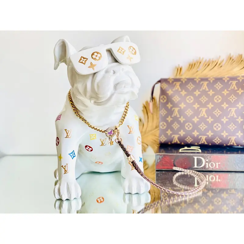 Designer Luxury Design Bulldog in White