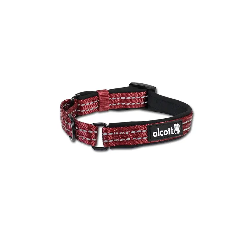 Alcott Martingale Dog Collar - Small  10-14" - Red