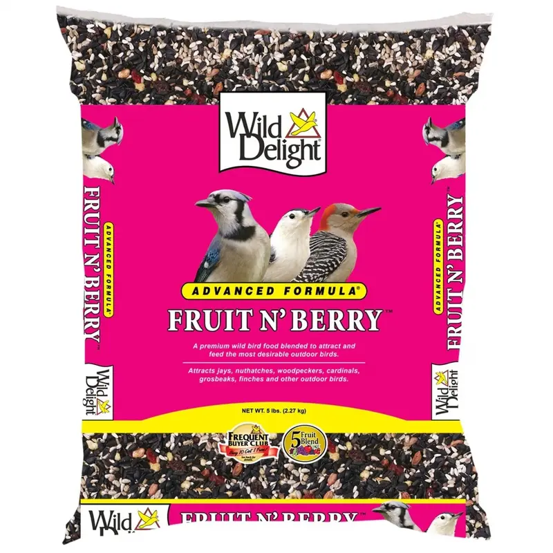 Wild Delight Fruit N' Berry Bird Food, 5lb