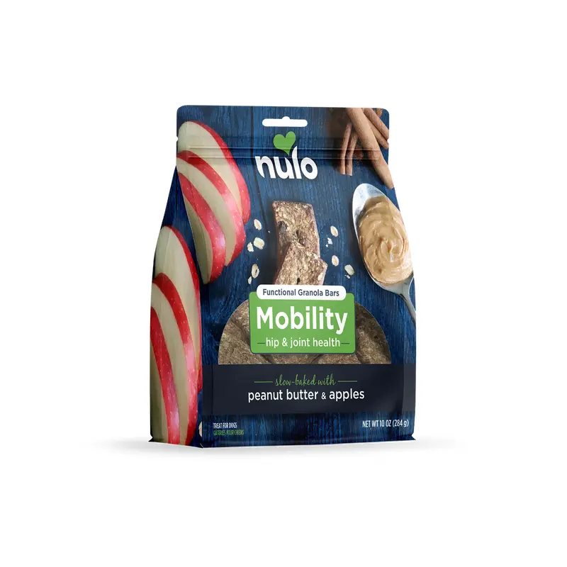 Nulo Dog Granola Bars 10oz Peanut Putter Apple