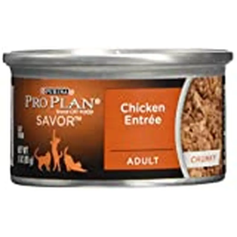 Purina Pro Plan Canned Adult Chicken Entree Food, 3 oz.