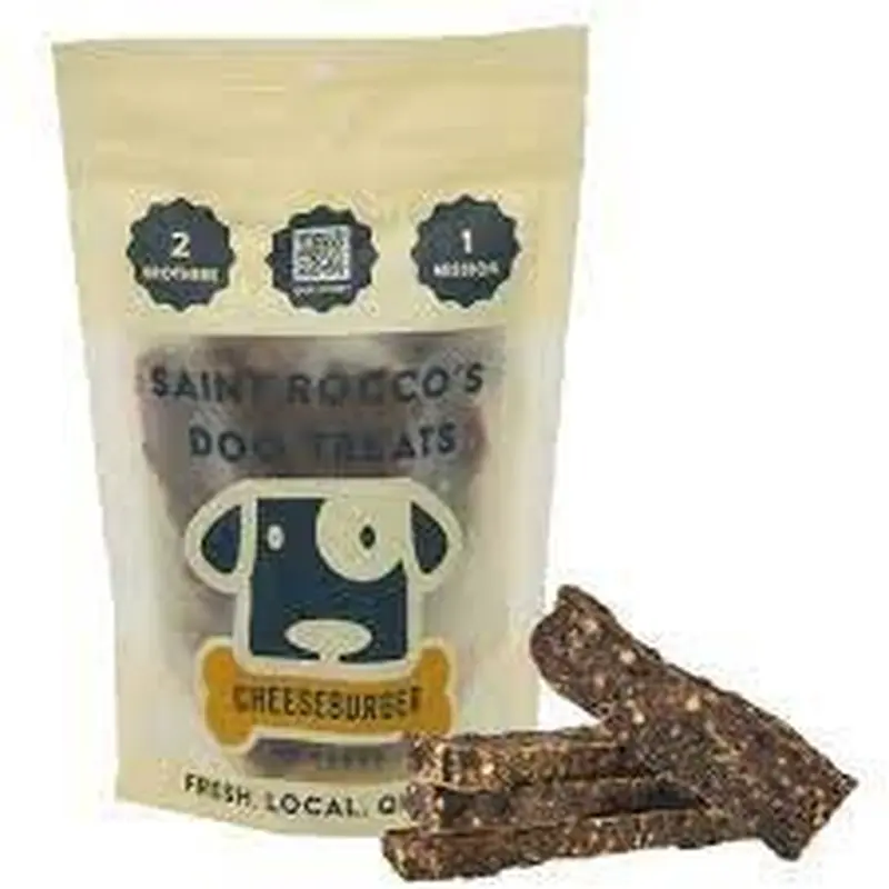Saint Rocco's Treats 8oz- Cheeseburger