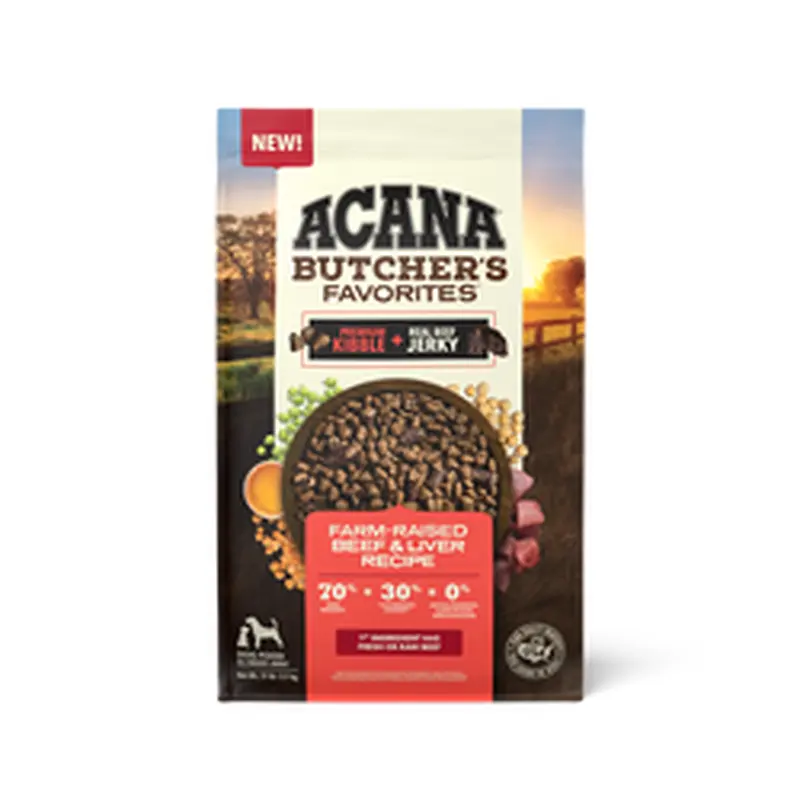 Acana Adult Grain Free Butchers Favorites Beef and Liver Dog Food