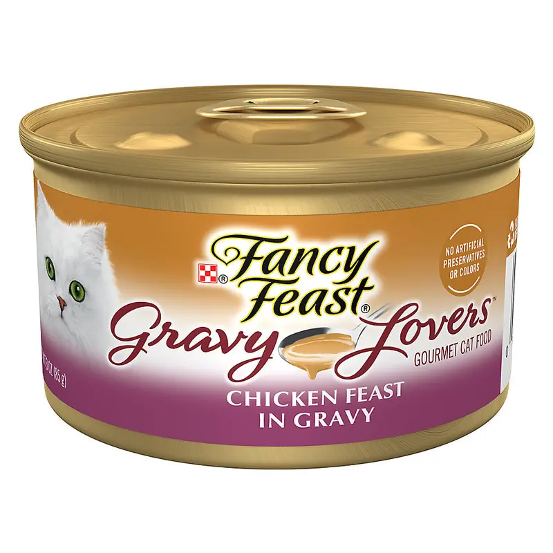 Fancy Feast Gravy Lovers Chicken in Gravy Wet Cat Food (3oz)